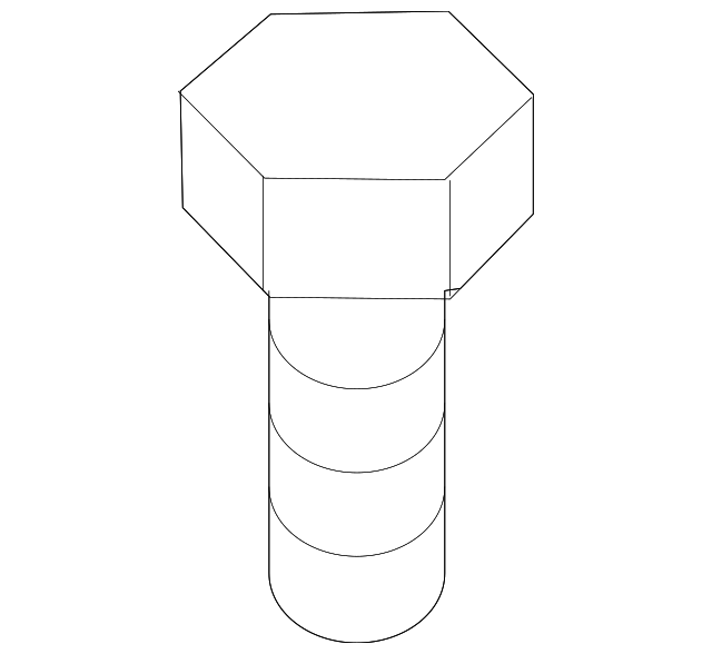 6506032AA Деталь HEADLAMP ASSY SCREW, LEFT