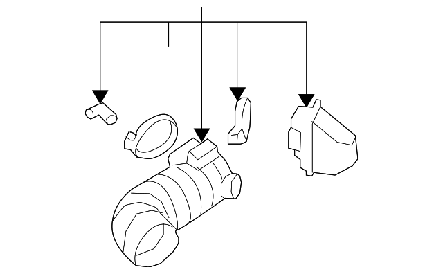 28140-1D200 Деталь INTAKE HOSE