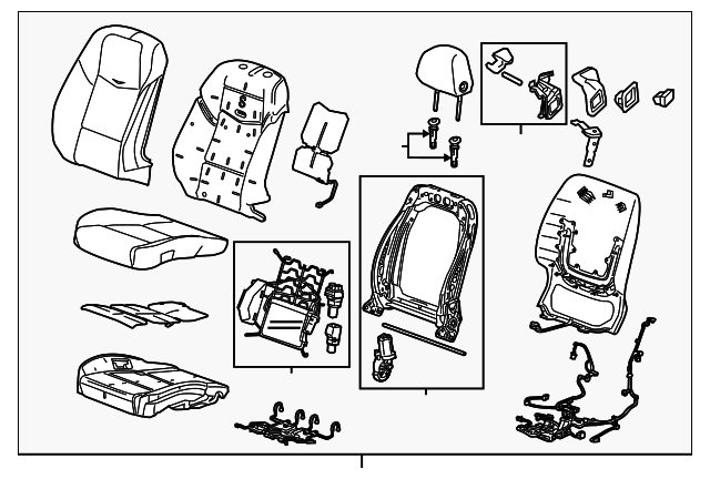 23392172 Деталь SEAT ASSY