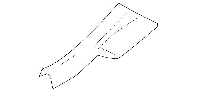 769E8-3BA0A REAR SILL PLATE, RIGHT