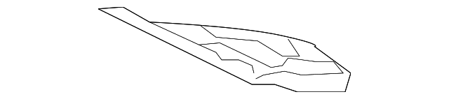 61715-48050 Деталь UPPER EXTN, RIGHT