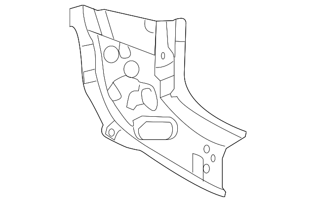 61733-48060 Деталь INNER SIDE PANEL, RIGHT