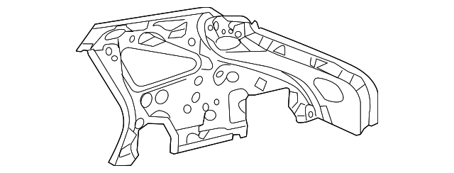61732-48060 Деталь INNER PANEL, LEFT