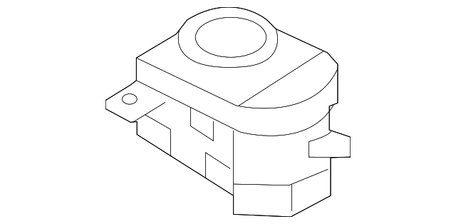 93573-2T000 Деталь MIRROR SWITCH, LEFT