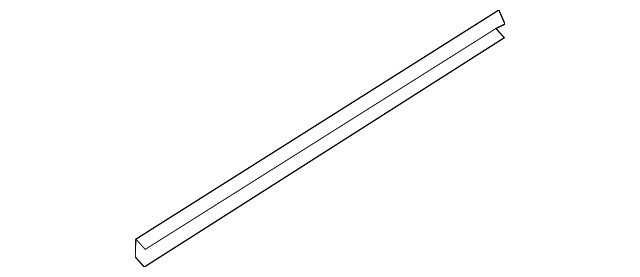 80872-7S200 Деталь DOOR SHELL BUMPER, RIGHT