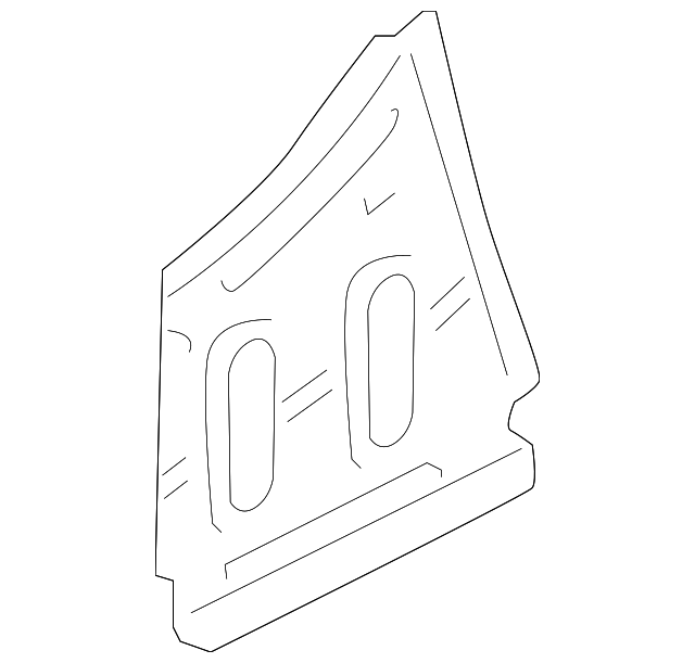 G6717-3BAMA Деталь EXTENSION PANEL, LEFT