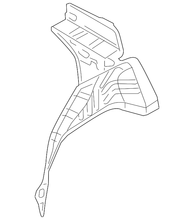 G6751-3ANMA Деталь INNER WHEELHOUSE, LEFT