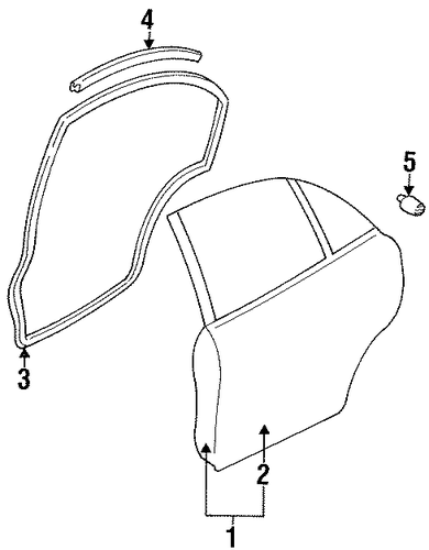 Escort DOOR & COMPONENTS 2