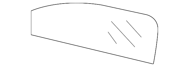 1K5-845-201 Деталь DOOR GLASS, LEFT