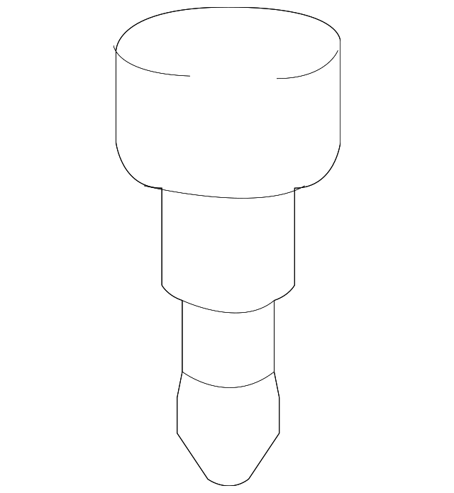 90467-07152-B4 SILL PANEL RETAINER