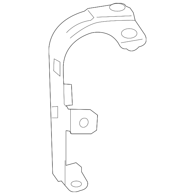 231-620-14-14 Деталь IMPACT BAR BRACKET, RIGHT