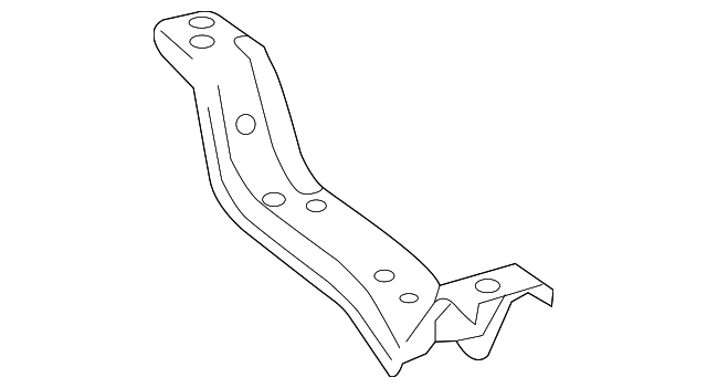 231-620-26-14 Деталь SIDE BRACKET, RIGHT