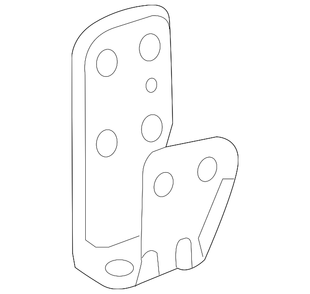 231-620-01-31 Деталь NUT PLATE, LEFT