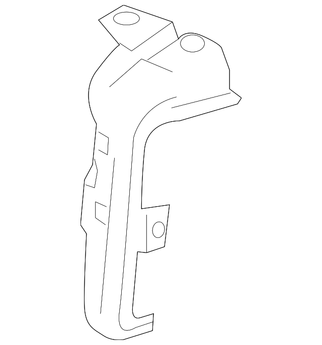 231-620-13-14 Деталь IMPACT BAR BRACKET, LEFT