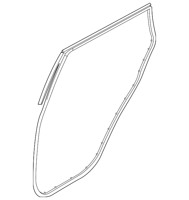 83140-B2000EQ DOOR W'STRIP, RIGHT