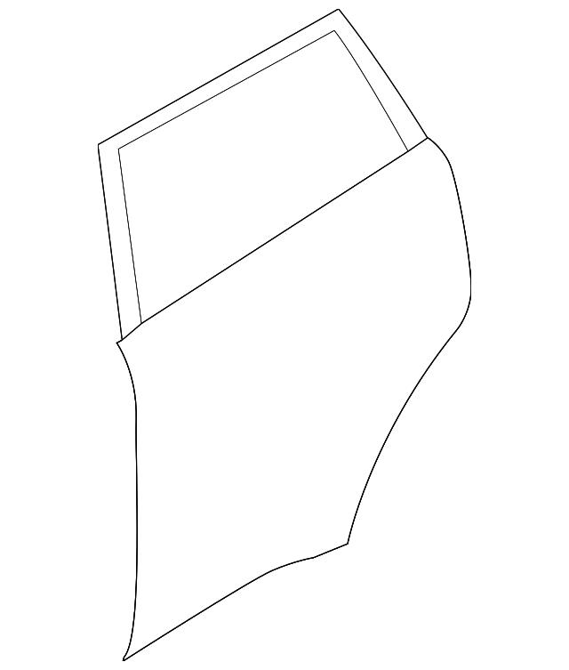 77003-B2010 DOOR SHELL, LEFT