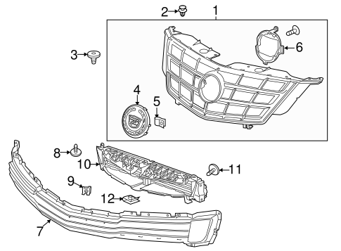 ELR GRILLE & COMPONENTS 2