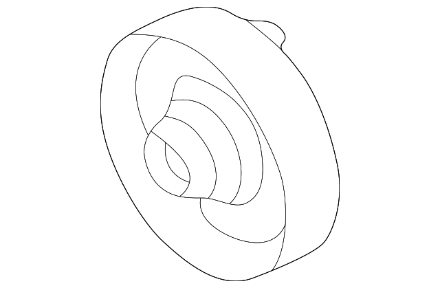 MR539338 Деталь COVER, LEFT