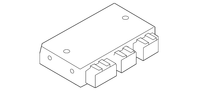 7P0-907-383-F Деталь CONTROL MODULE