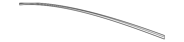 25741458 Деталь ROOF MOLDING, RIGHT