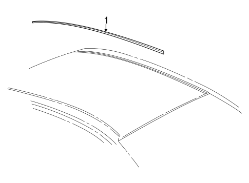CTS EXTERIOR TRIM - ROOF