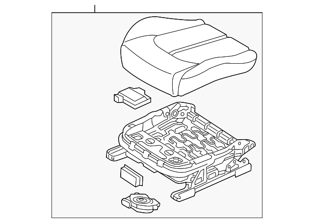 88200-C2070-SMB Деталь CUSHION ASSY