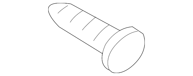 8H0-898-329 Деталь HYDRAULIC CYLNDR PIN, RIGHT