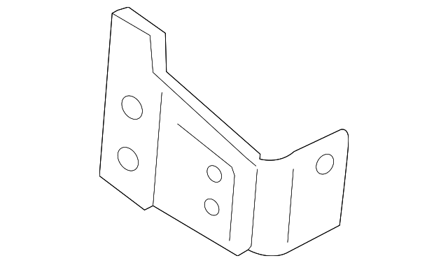 72119133499 Деталь SEAT BELT GUIDE, LEFT