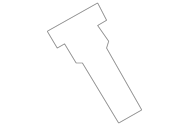 07-13-0-766-563 Деталь OUTER BELT ASSY LOWER BOLT, LEFT