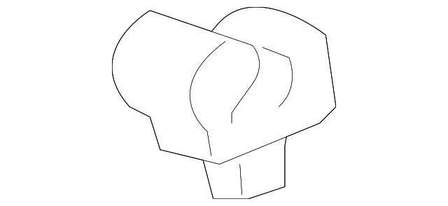 82711-06040 Деталь LOWER COVER CLAMP