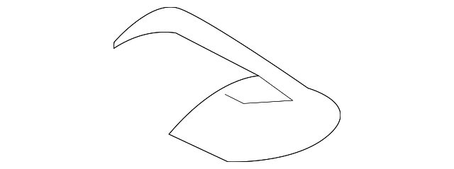 878341BA0C Деталь SEAT BELT TRIM
