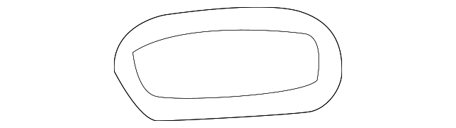 888911BA0A Деталь BELT GUIDE, LEFT