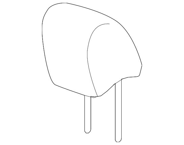 25941634 Деталь HEADREST, LEFT