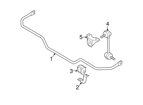 Murano STABILIZER BAR & COMPONENTS
