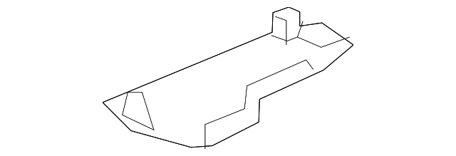 53445-78010 Деталь HINGE COVER, RIGHT