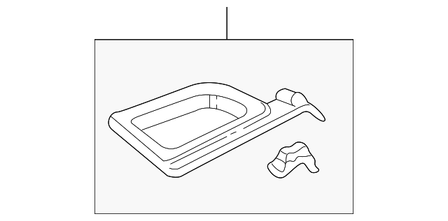 65590FA010EM Деталь TRAY, LEFT