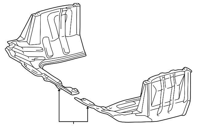 51442-42021 Деталь SPLASH SHIELD, LEFT