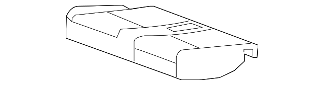 15291599 Деталь SEAT CUSHION PAD, LEFT