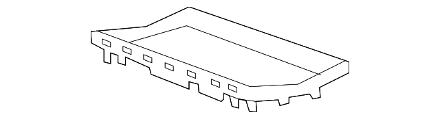 15269764 Деталь SEAT FRAME, LEFT