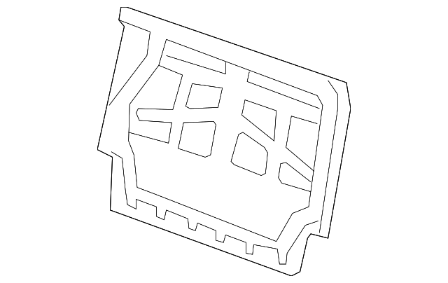 15269762 Деталь SEAT BACK FRAME, LEFT