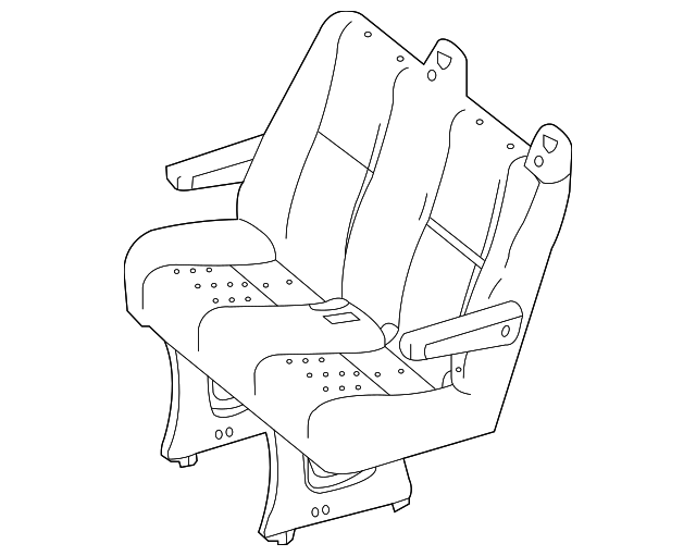 00095000689G66 Деталь SEAT ASSY