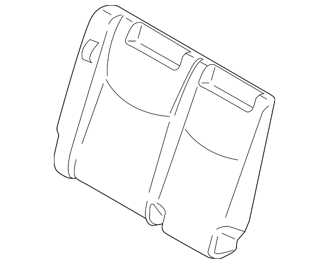 89614-4AY1B Деталь SEAT BACK COVER, RIGHT