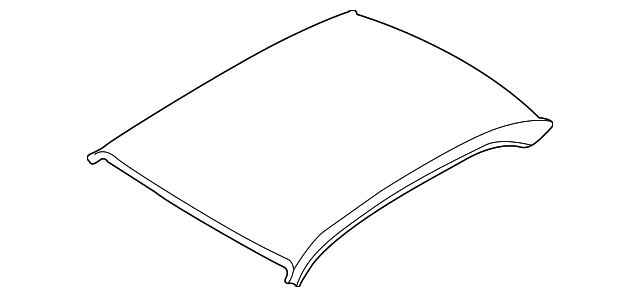 41318186500 Деталь ROOF PANEL