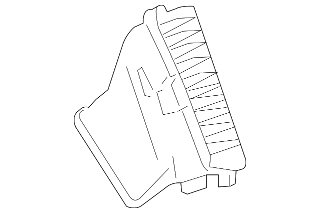 90683000549B27 Деталь CENTER OUTLET, LEFT