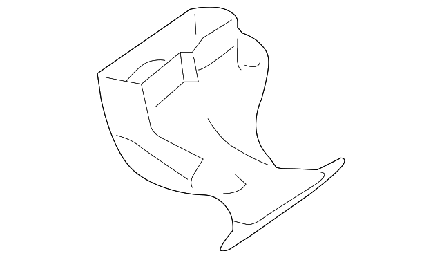 9068312345 Деталь LOWER DUCT, LEFT