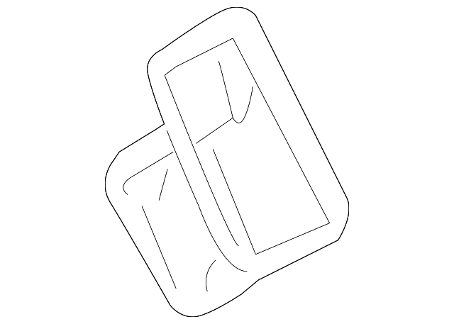9068311145 Деталь CENTER DUCT, LEFT
