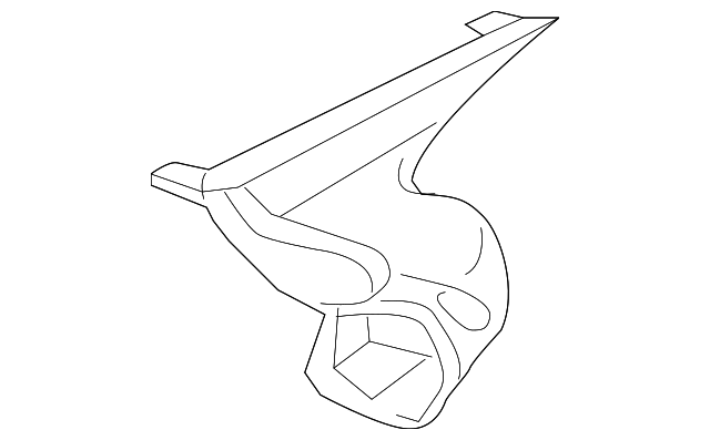 90683101609B27 Деталь DEFROSTER GRILLE, RIGHT