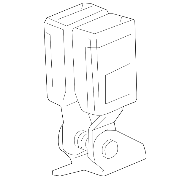 19208848 Деталь BUCKLE, RIGHT