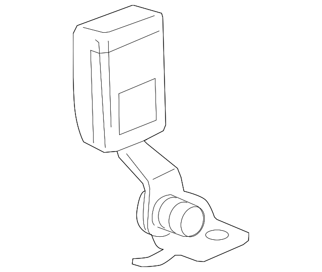 19208851 Деталь BUCKLE, LEFT