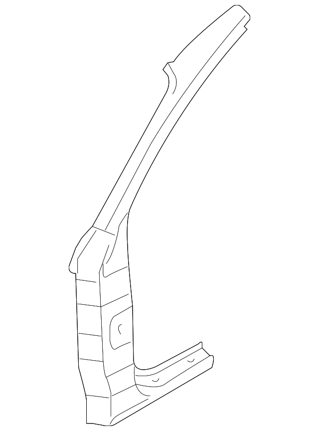 71110-3JA10 Деталь HINGE PILLAR, LEFT